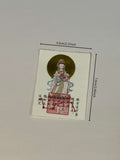 Guanyin Blessing Soft Card – Traditional Fertility & Family Blessing Amulet for Conception, Pregnancy & Protection