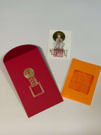Guanyin Blessing Soft Card – Traditional Fertility & Family Blessing Amulet for Conception, Pregnancy & Protection