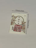 Chinese Zodiac Liuhe Harmony Soft Card – Personal Compatibility & Luck Blessing Amulet for All 12 Zodiac Signs