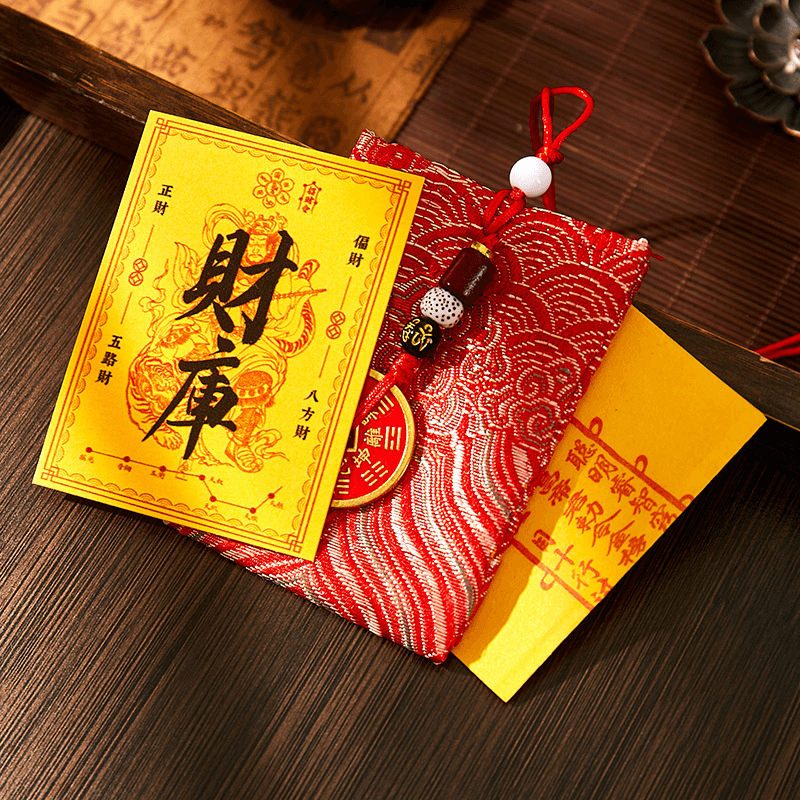 Wealth Vault Blessing Card - Guard & Grow Your Finances | Chinese Money Safe